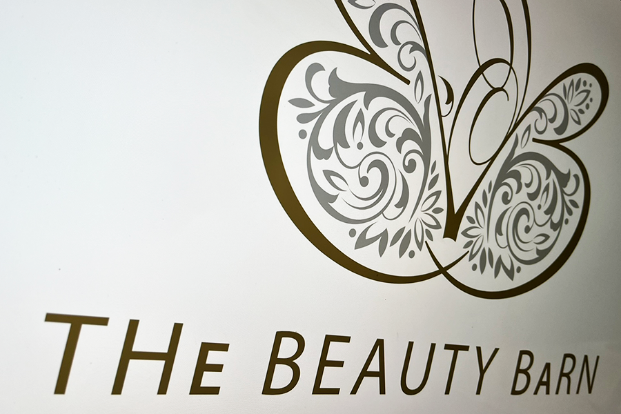 Graphic Design Services at Liquidigloo offer a full range of Logo brochure and brand design, The Beauty Barn Logo Design image was created by Liquidigloo, a creative graphic design company based in Congleton Cheshire.